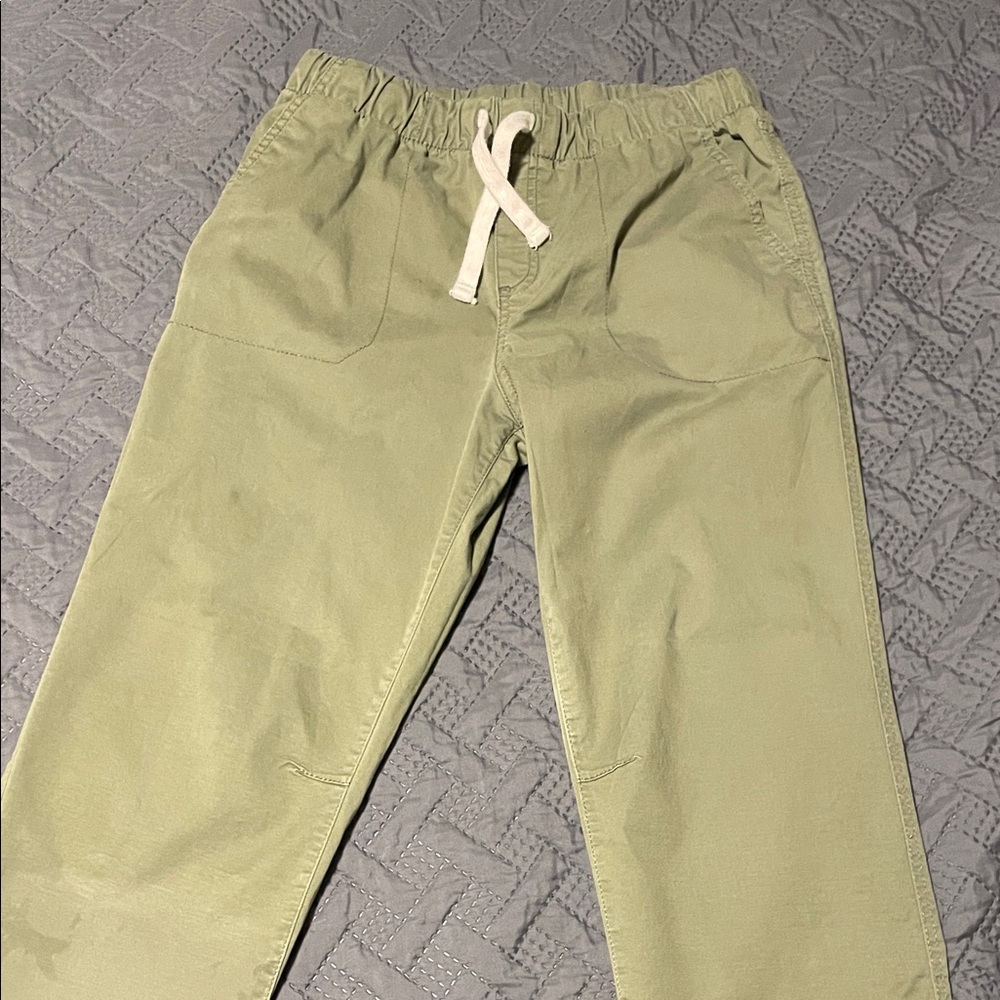 Cat & Jack Olive Green Straight Cargo Pants